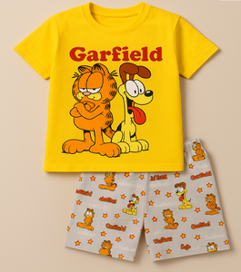 🐾 "Garfield Fun Time" Kids' Cartoon Pajama Set 💤✨ (IMPORTED)