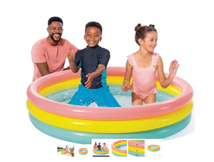 🌈 Bestway Rainbow Inflatable Kids' Pool 💦