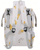 Banana Shien - Waterproof Diaper Backpack - Light Yellow