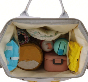Banana Shien - Waterproof Diaper Backpack - Light Yellow