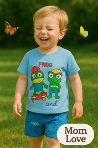 🐸 "Funky Frog Skater Set" 🛹💙 (IMPORTED)