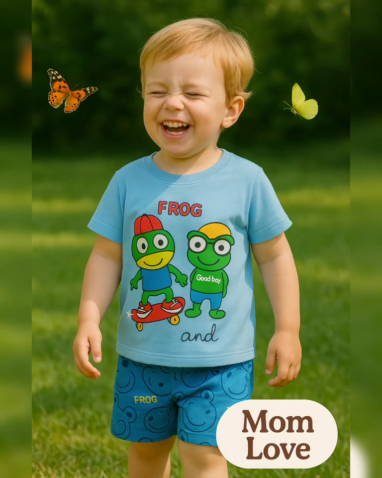 🐸 "Funky Frog Skater Set" 🛹💙 (IMPORTED)