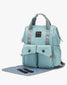 Ellie Waterproof Diaper Backpack- Blue