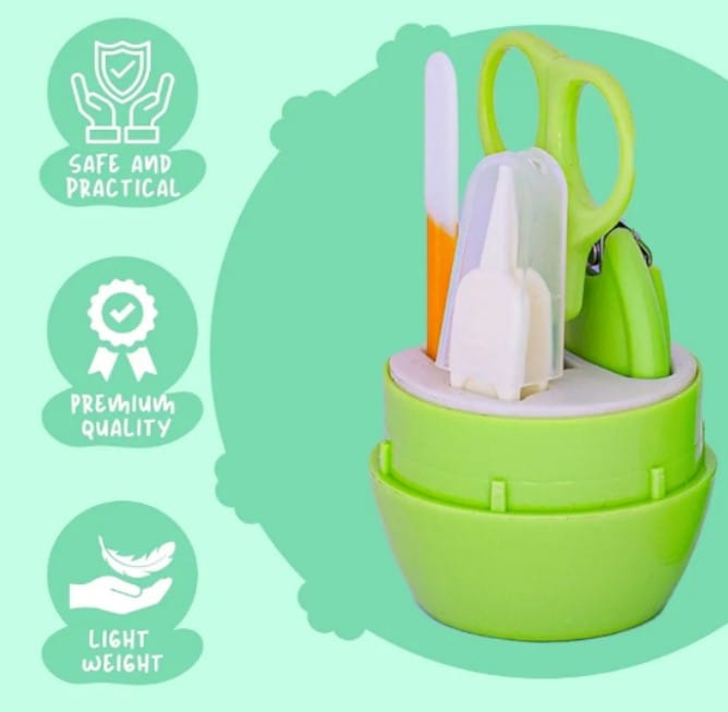 4-in-1 Baby grooming kit with Cute Case