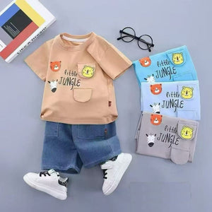Little Jungle Kids Outfit Set (IMPORTED)
