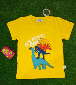 Roarsome Dino Adventure Kids Summer Outfit (IMPORTED)