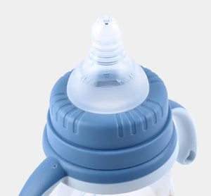 🧸 Minitree Baby Feeding Bottle 210ML – Teddy Bear Edition