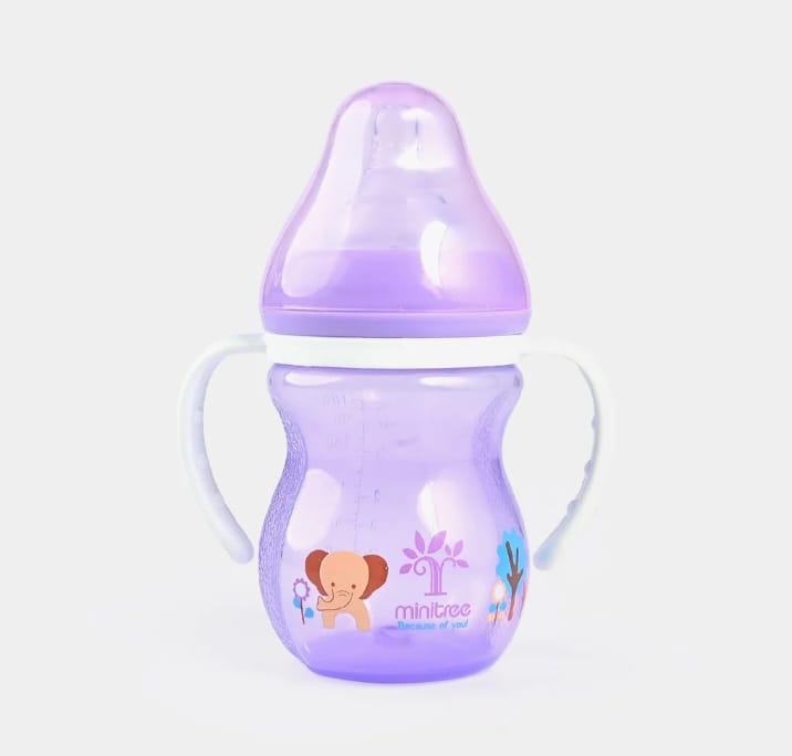 🍼 Minitree Premium Baby Feeding Bottle - 180ML