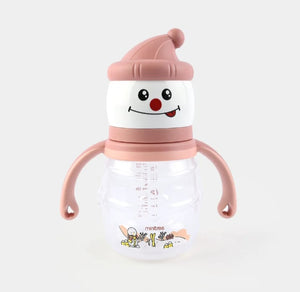 ⛄ Minitree Baby Feeding Bottle 210ML – Snowman Fun Edition