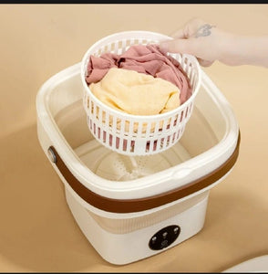 Portable Mini Foldable Washing Machine and Dryer