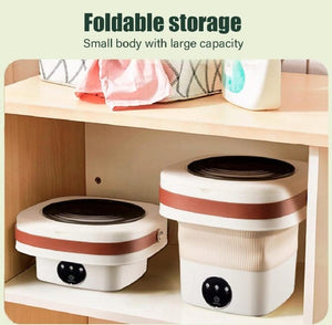 Portable Mini Foldable Washing Machine and Dryer