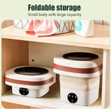 Portable Mini Foldable Washing Machine and Dryer
