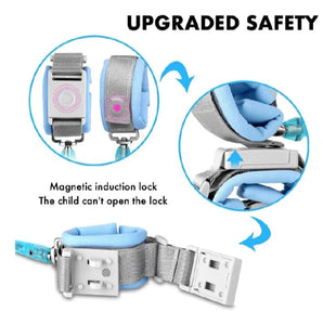 Child antilost wrist Strap "SafeSteps Child Safety Wrist Link"