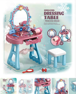 Princess Simulation Dressing Table"29-Piece