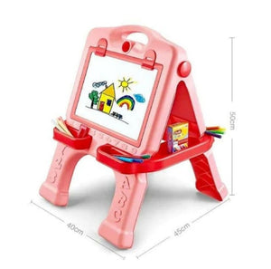 "Creati Board™ 2-in-1 Travel Sketch & Storage Easel"