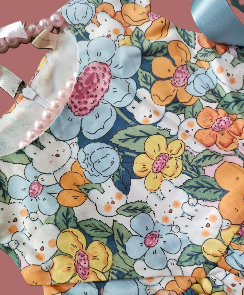 "Little Petals Floral Frock"