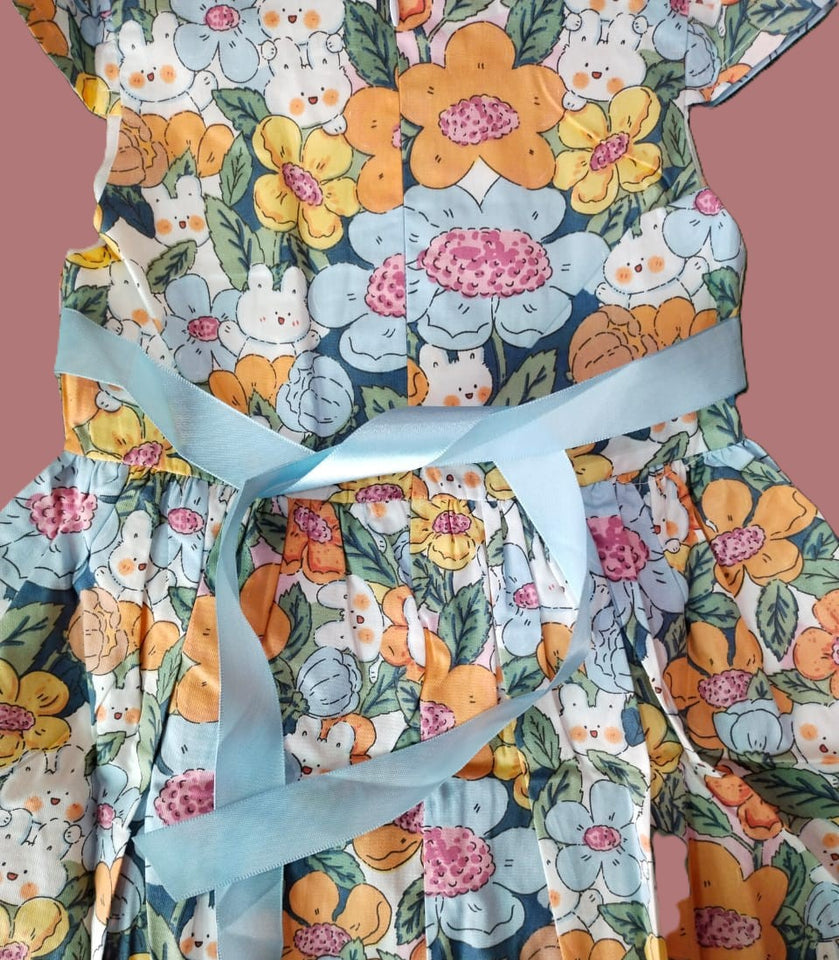 "Little Petals Floral Frock"
