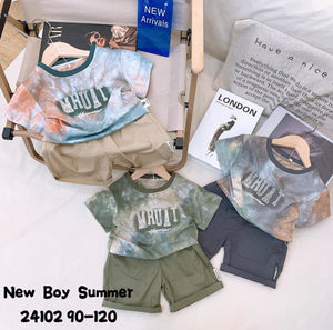 Cool Kids' Tie-Dye Summer Set