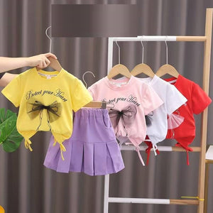 Sweetheart Bow & Skirt Duo(Imported)