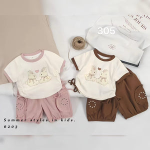 Bunny Love Summer Kids Set