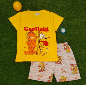 🐾 "Garfield Fun Time" Kids' Cartoon Pajama Set 💤✨ (IMPORTED)