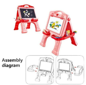 "Creati Board™ 2-in-1 Travel Sketch & Storage Easel"