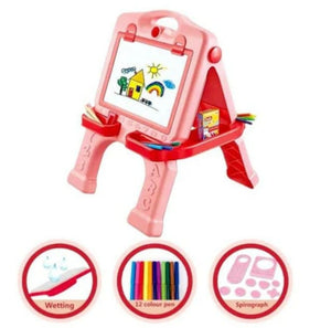 "Creati Board™ 2-in-1 Travel Sketch & Storage Easel"