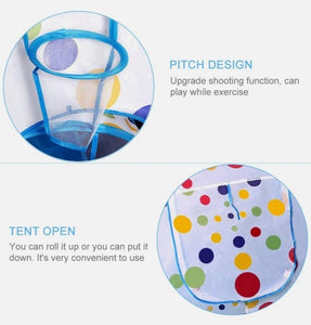 3-in-1 Tunnel Pop-Up Play Tent