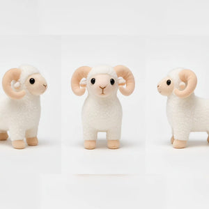 Eid Mubarak Plush Ram Toy – Available in 3 Colors