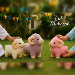 Eid Mubarak Plush Ram Toy – Available in 3 Colors