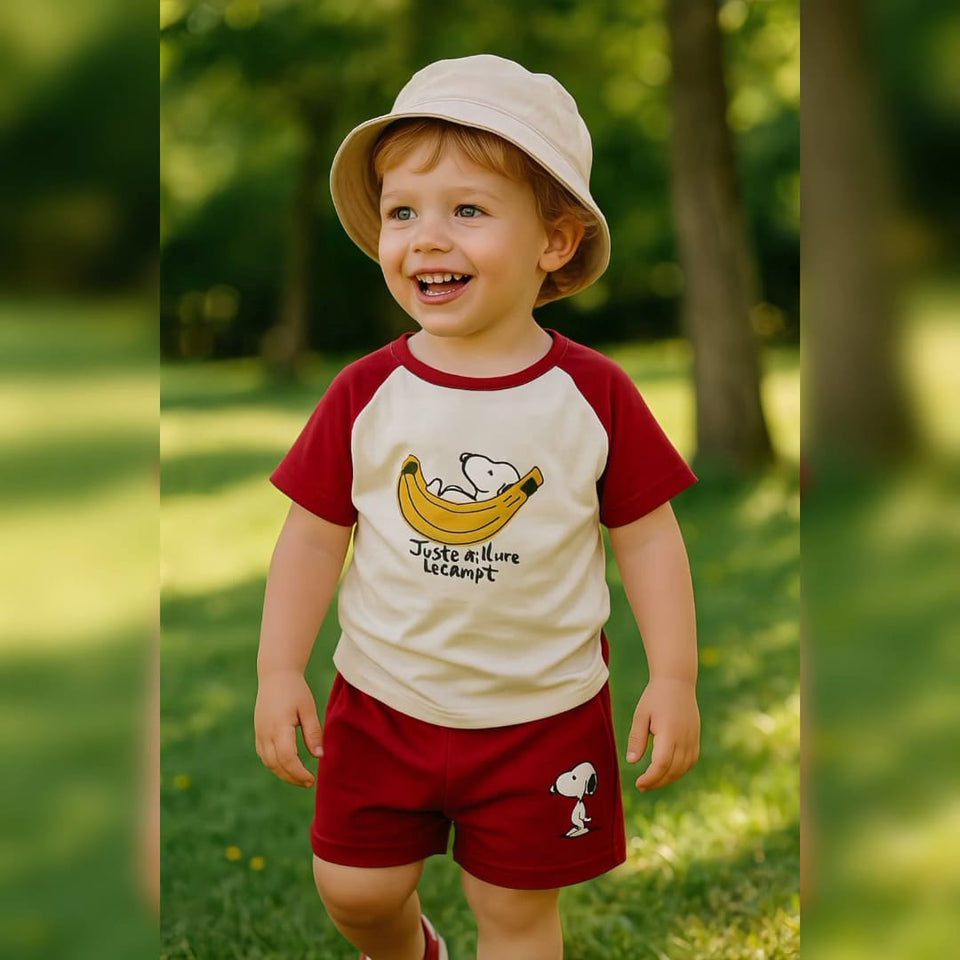Trending Snoopy Banana Summer Set (Imported)